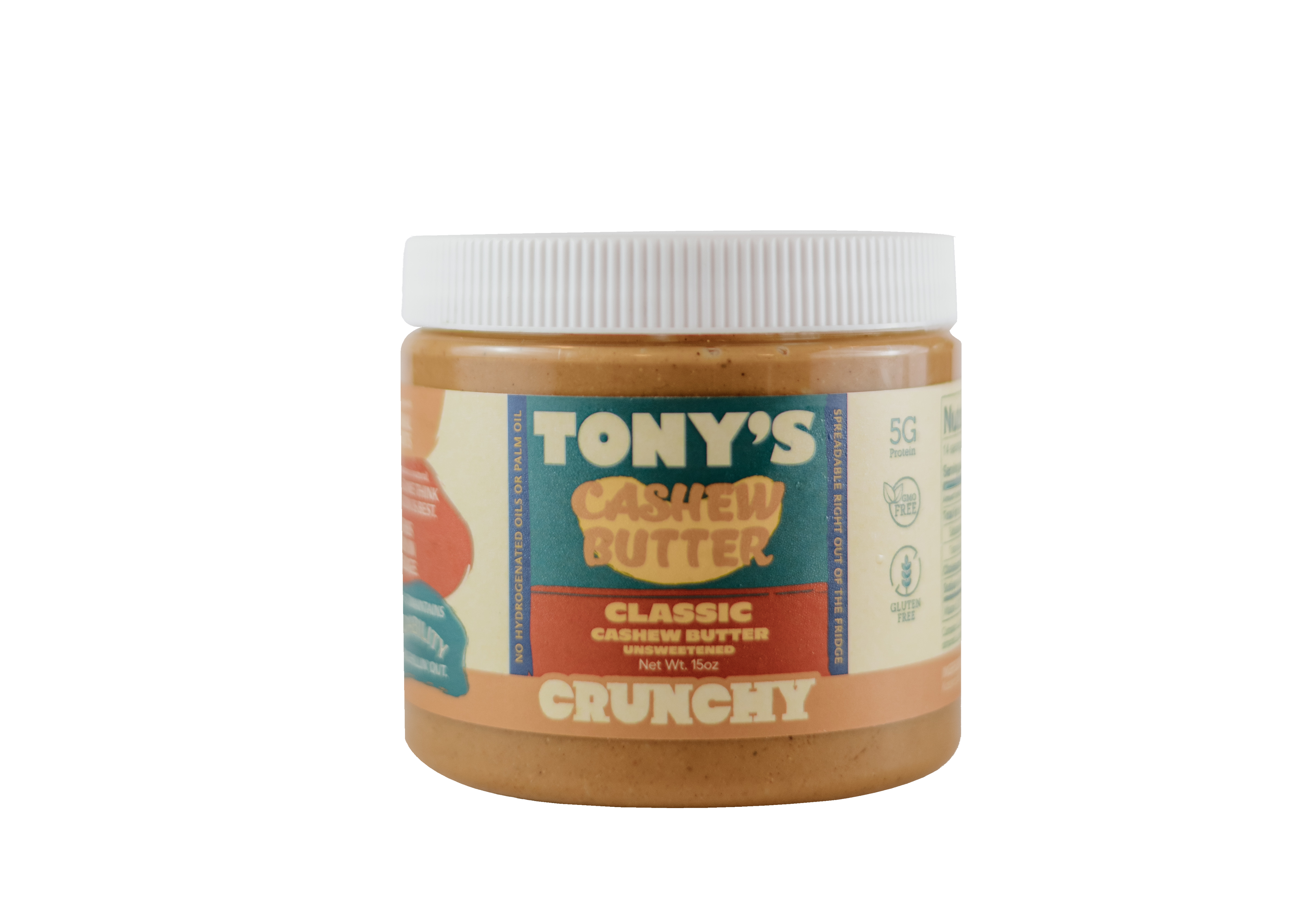 Crunchy Unsweetened Cashew Butter