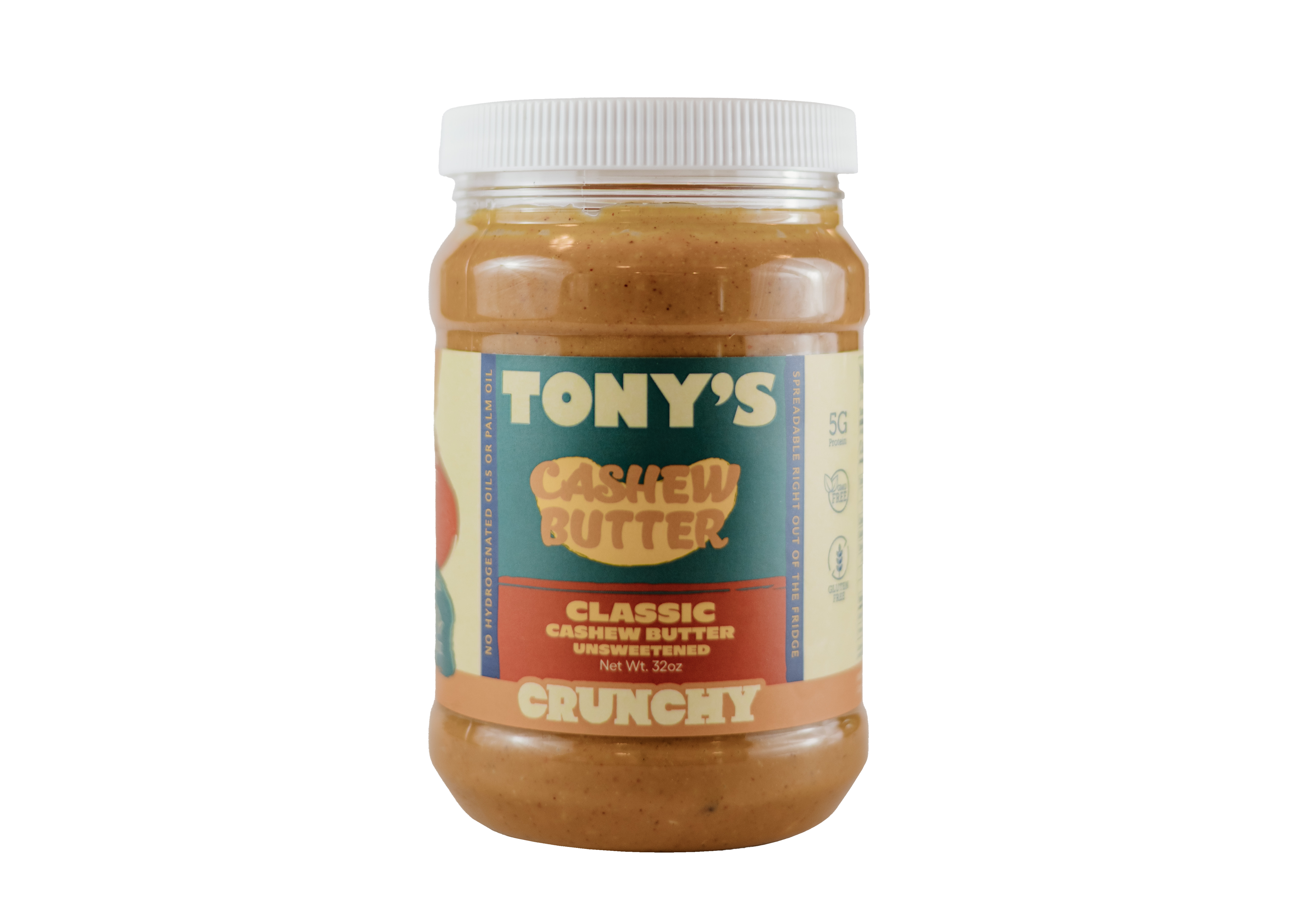 Crunchy Unsweetened Cashew Butter