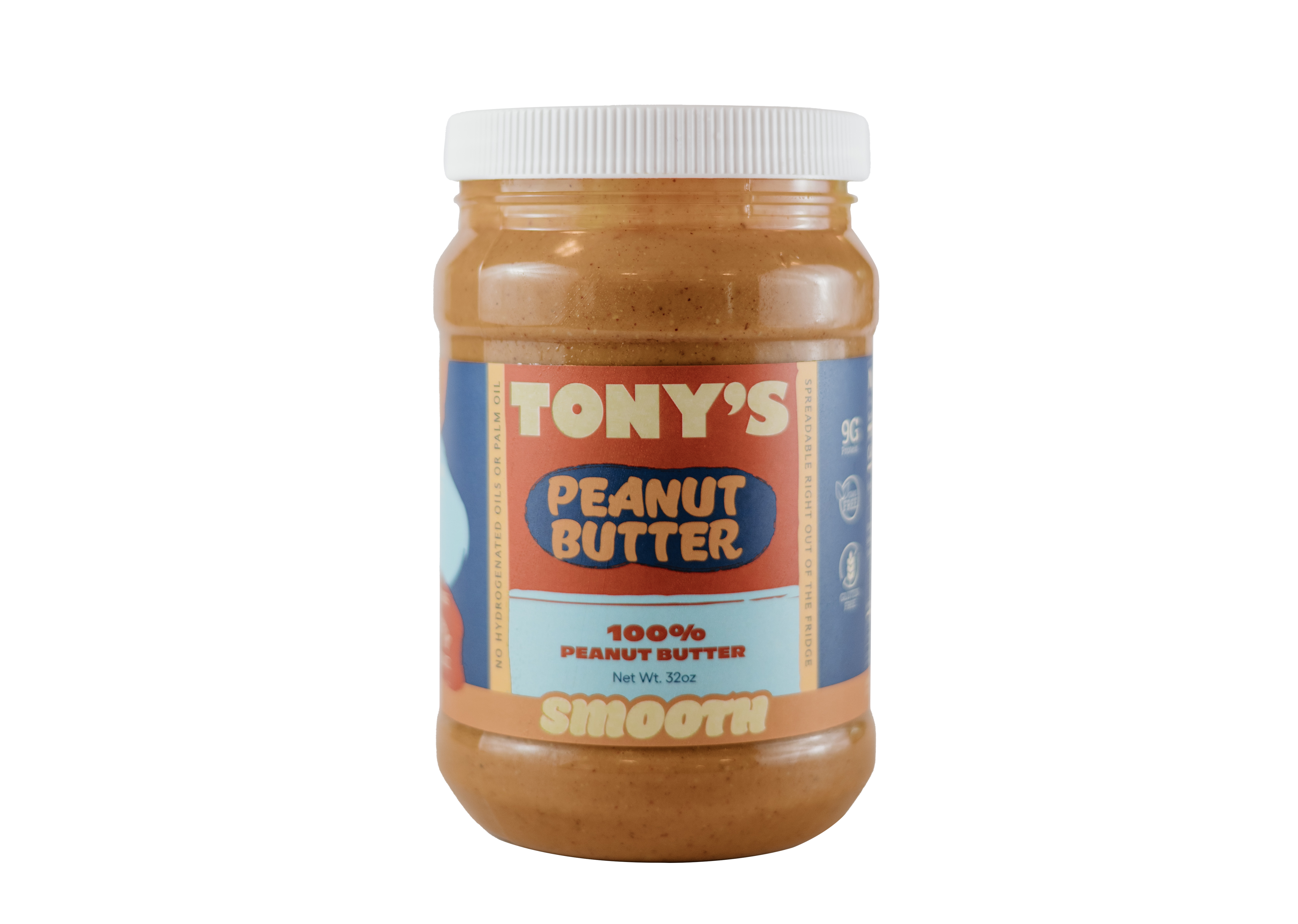 Smooth Unsweetened Peanut Butter