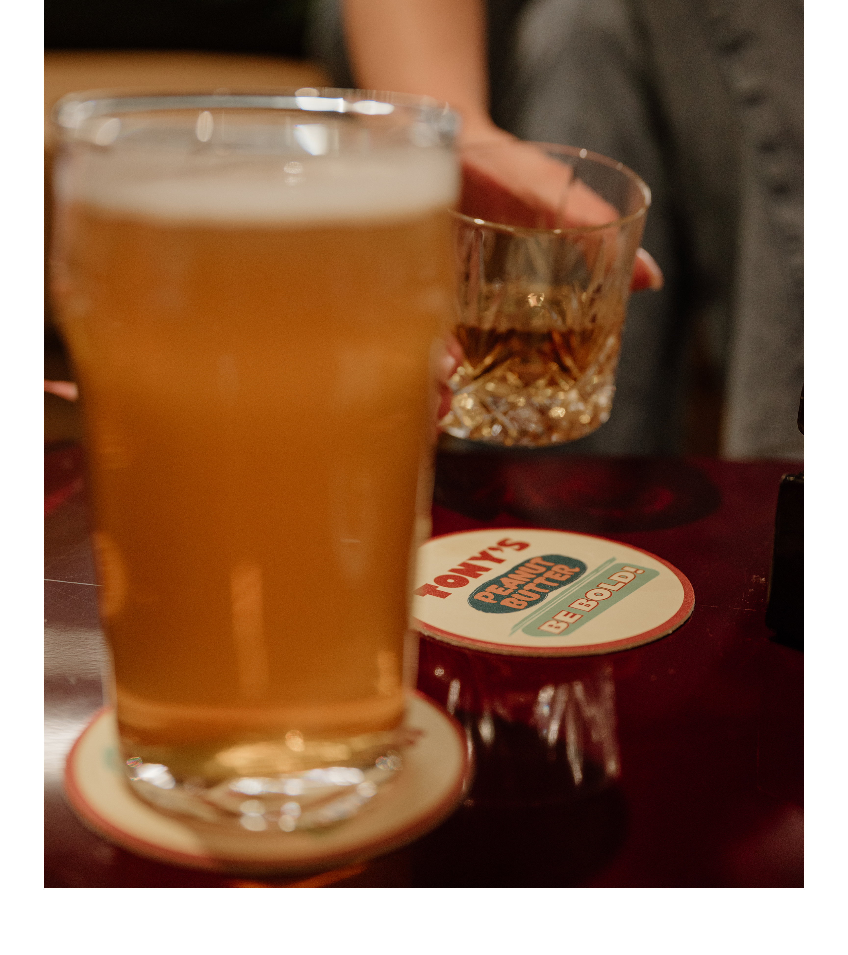 Tony's Beverage Coaster